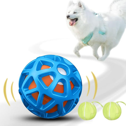 seagi Interactive Dog Toys – Durable Automatic Bouncing & Vibrating Interactive Dog Ball for Smart Play