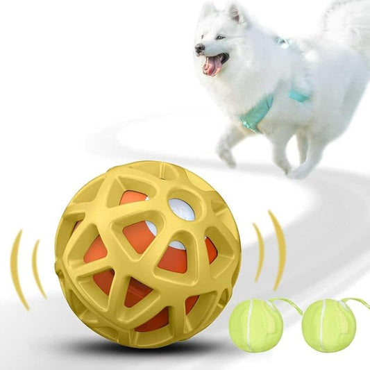 seagi Interactive Dog Toys – Durable Automatic Bouncing & Vibrating Interactive Dog Ball for Smart Play