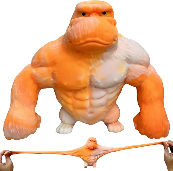 YHan Stretchy Monkey Fidget Toy Squishy Stress Relief for Kids & Adults