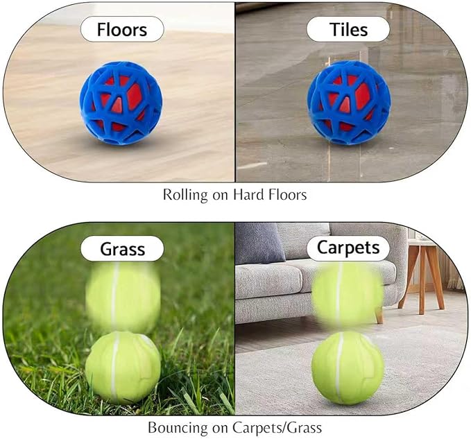 seagi Interactive Dog Toys – Durable Automatic Bouncing & Vibrating Interactive Dog Ball for Smart Play