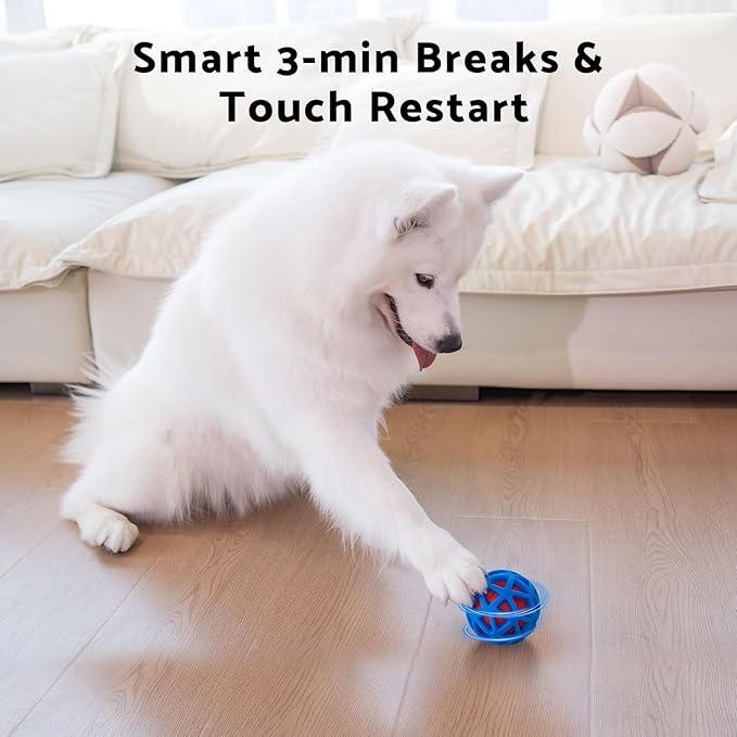 seagi Interactive Dog Toys – Durable Automatic Bouncing & Vibrating Interactive Dog Ball for Smart Play
