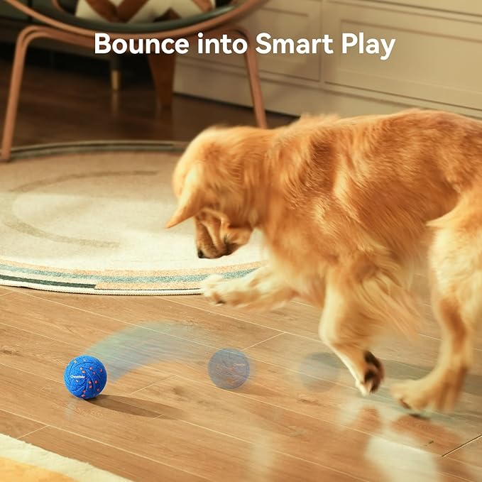 Cheerble Smart Interactive Dog Toy, Wicked Ball AIR, Automatic Moving, Bouncing, and Rotating
