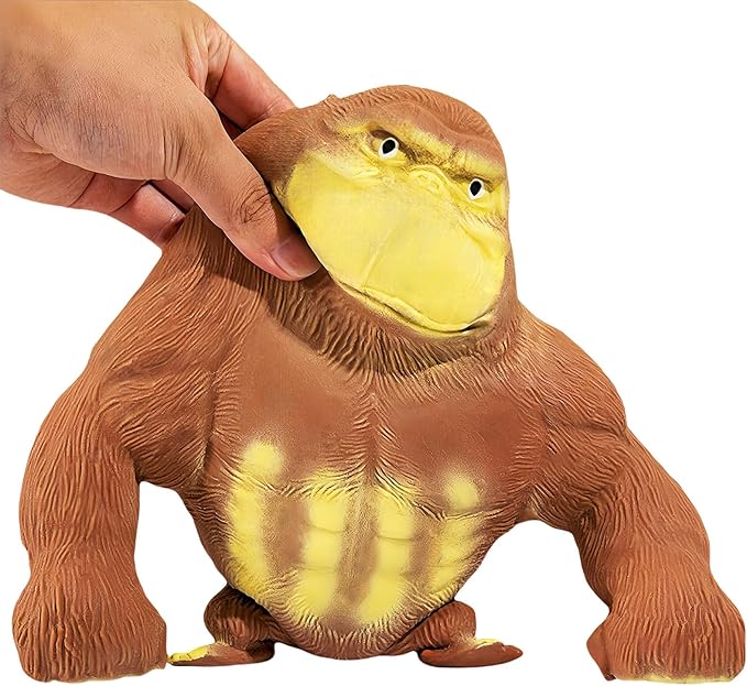 YHan Stretchy Monkey Fidget Toy Squishy Stress Relief for Kids & Adults