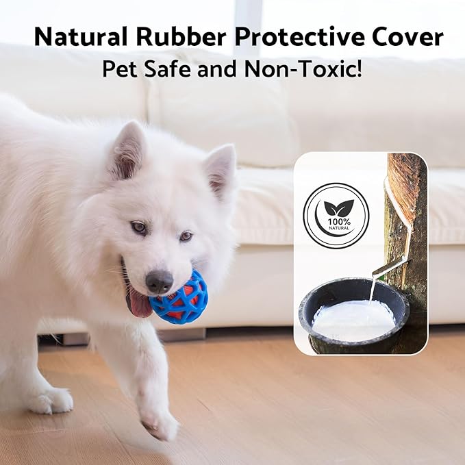 seagi Interactive Dog Toys – Durable Automatic Bouncing & Vibrating Interactive Dog Ball for Smart Play